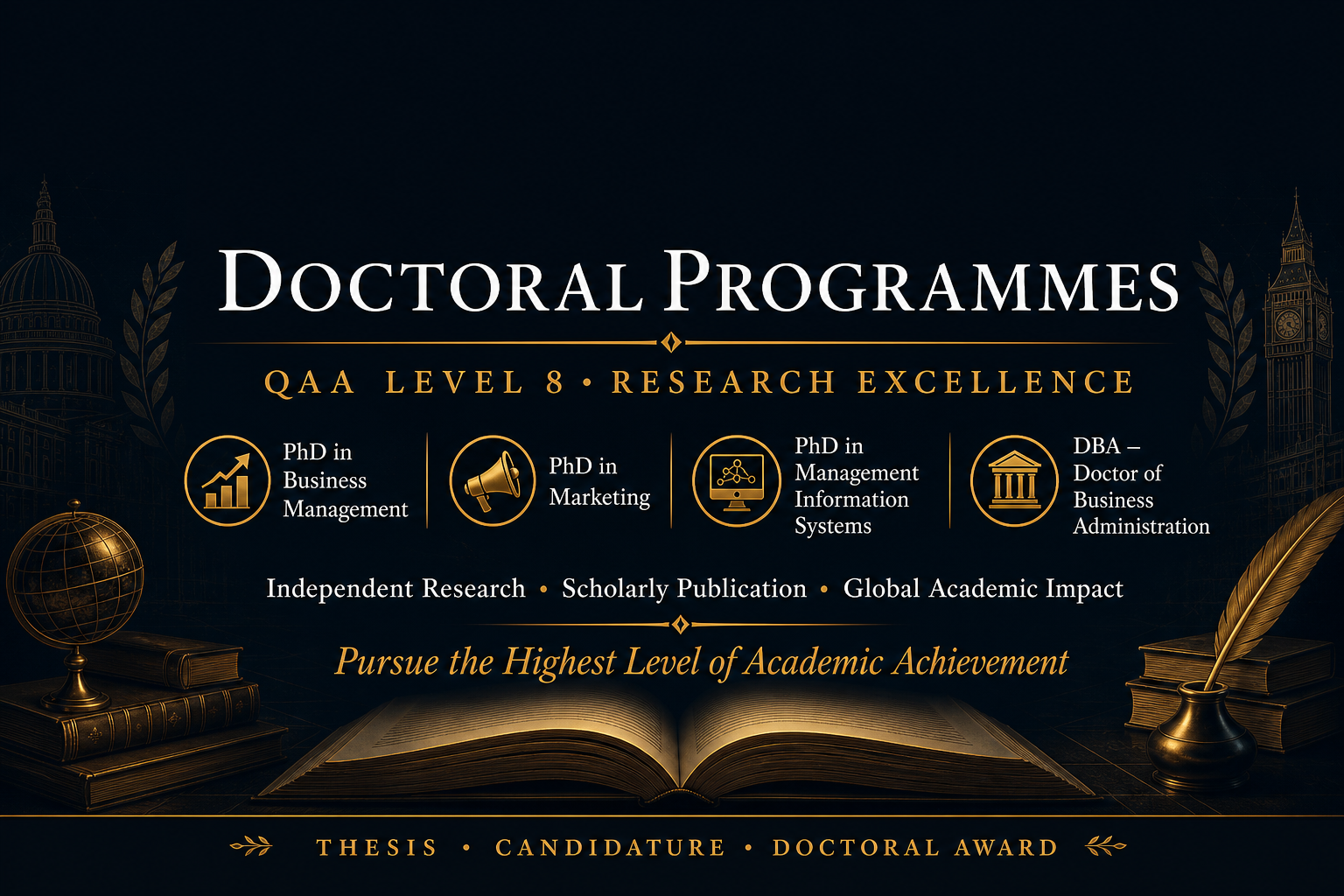 RSBT Doctoral Programmes — PhD and DBA research degrees